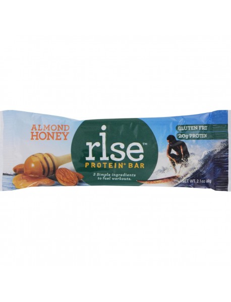 Rise Foods Almond Honey Protein Bar (12x2.1 Oz)