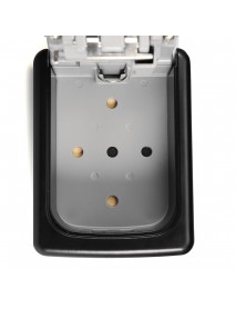 KCASA LK-10 4 Digit Combination Lock Box Key Storage Lock Box Wall Mounted Security Door Lock