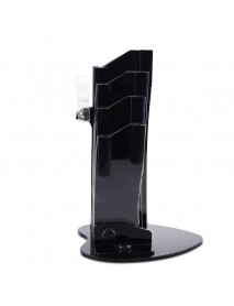 MYVIT Acrylic Black Knife Holder Knife Blocks Stand For Ceramic Knife Set