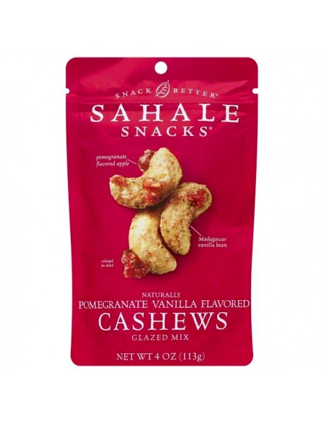 Sahale Snacks Cashews Glazed Nuts (6x4 Oz)