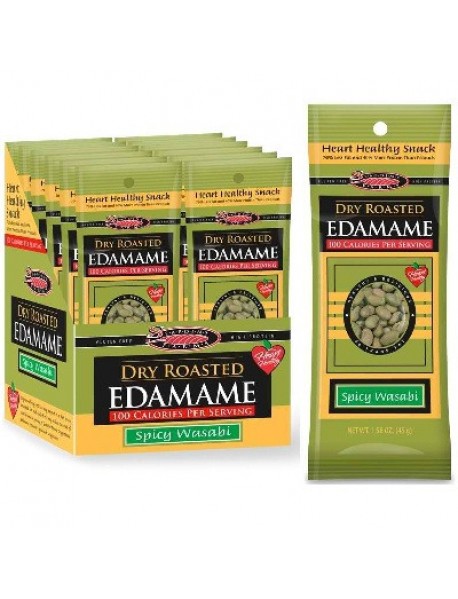 Seapoint Farms Dry Roasted Edm Wasabi (12x1.58OZ )