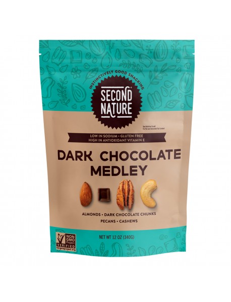 S.N. NUT MDLY DK CHOC ( 6 X 12 OZ   )