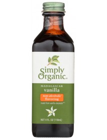 Simply Organic Vanilla Flavoring 4 Oz (6X4 OZ)