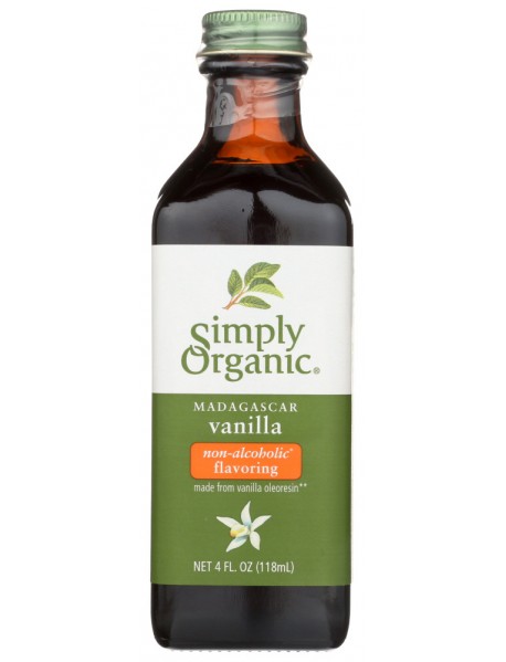 Simply Organic Vanilla Flavoring 4 Oz (6X4 OZ)