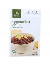 Simply Organic Veget Chili Ssn (12x1OZ )