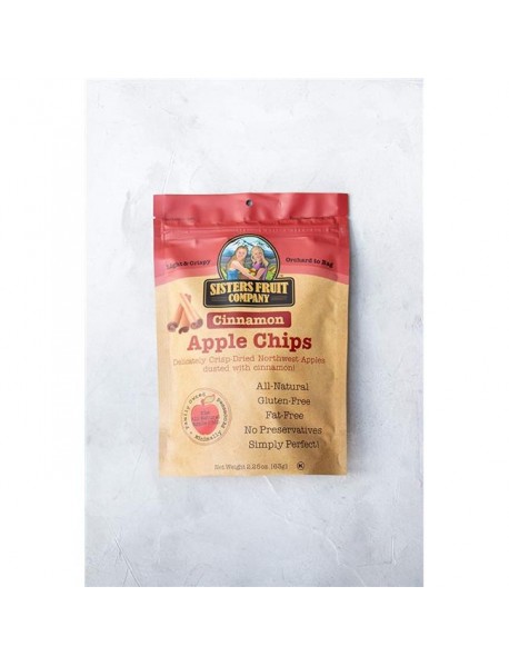 SFC CINNAMON APPLE CHIPS ( 12 X 2.25 OZ   )
