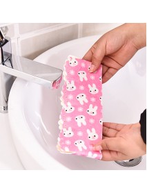 Honana TS-74 Creative Cartoon Toilet Base Sticker Waterproof Anti-fouling Animals Colorful Stickers