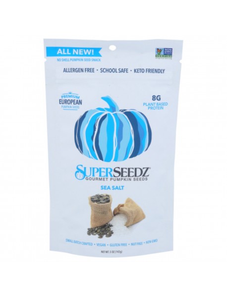 SuperSeedz Gourmet Pumpkin Seeds Sea Salt (6x5 OZ)