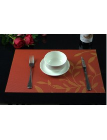 KCASA Washable Placemat for Dining Table Creative Heat Insulation Stain Resistant Anti-skid Eat Mats