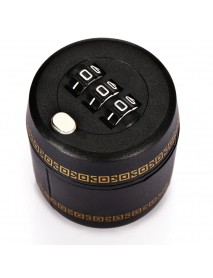 KCASA KC-SP160 Creative Wine Whiskey Bottle Top Red Wine Stopper with Password  BLACK
