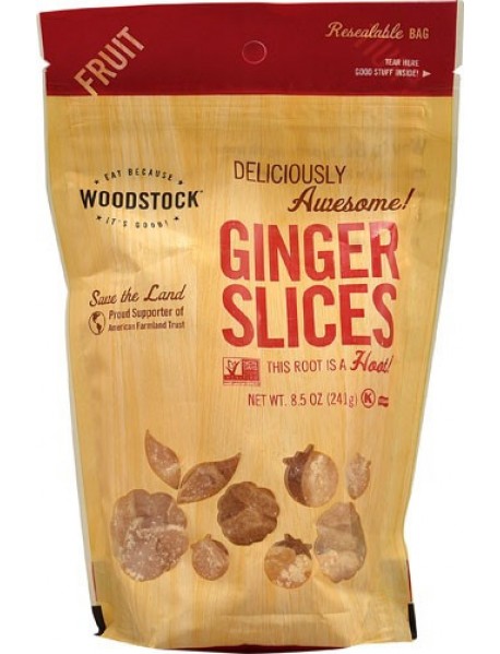 Woodstock Ginger, Unsulphured (8x8.5Oz)