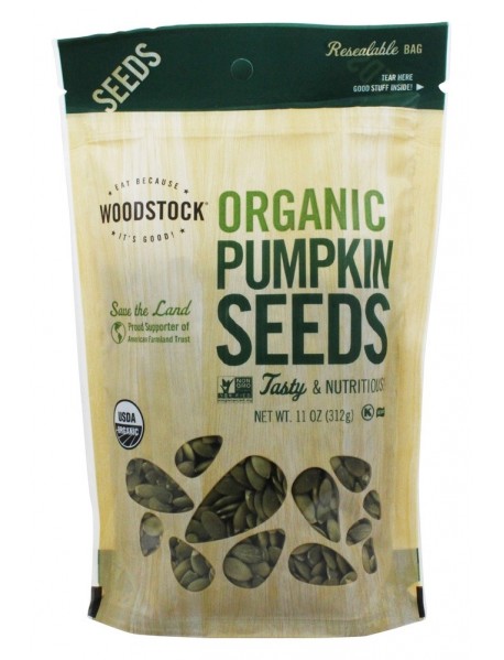 Woodstock Organic Pumpkin Seeds (8x11 Oz)