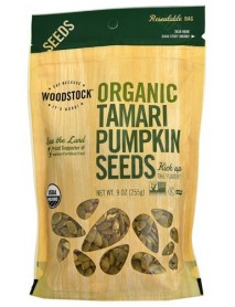 Woodstock Organic Tamari Pumpkin Seeds (8x9Oz)