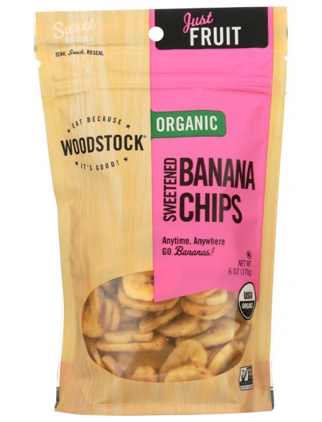 Woodstock Banana Chips (8x6 Oz)