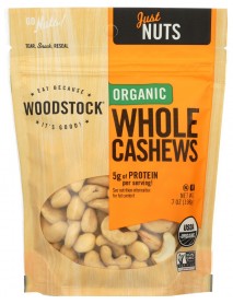 OG2 WOOD LRG WHL CASHEWS ( 8 X 7 OZ   )