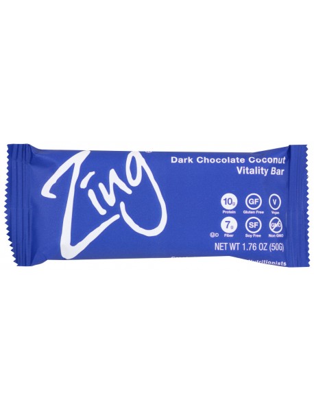ZING CHOC/COCONUT BARS (12x1.76)