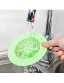 Honana DS-018 Cartoon Animal Basin Filter Bath Drain Hair Catcher Strainer Cover Sink Trap Stopper