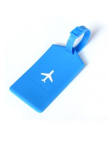 KCASA KC-LP09 Silicone Travel Luggage Tags Colorful Silicone Suitcase Label Travel Accessories