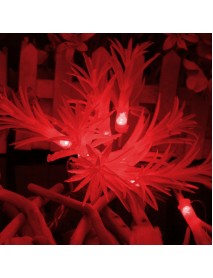KCASA CSL-6 Gardening 10M 38LED String Light Seaweed Shape Holiday Garden Party Wedding Decoration