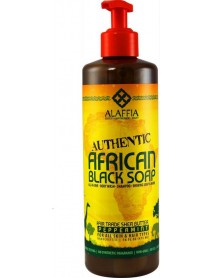 ALAF BLK SOAP PEPPERMINT ( 1 X 16 O    )