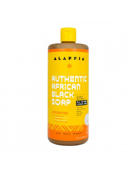 ALAF BLK SOAP UNSCENTED ( 1 X 32 O    )