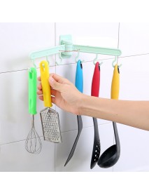 Honana BX-080 Foldable Wall Towel Hanger Hook Towel Rack Holder Clothes Hanging Space Save Rack