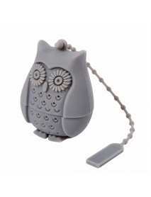 Honana CF-BT01 Silicone Non-toxic Owl Tea Bags Strainers Tea Spoon Filter Infuser Coffee Tea Tools