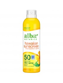ALBA SNSCRN CNUT SPF 50 ( 1 X 6 OZ   )
