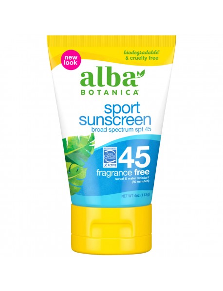 ALBA SUNSCRN SPORT SPF45 (1x4.00)
