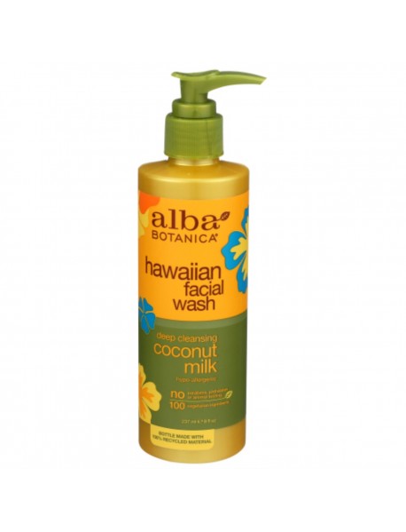 Alba Botanica Coconut Milk Facial Wash (1x8 Oz)