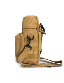 KCASA KC-BC05 Molle Water Bottle Carrier Travel Climb Outdooors Waist Belt Tactical Kettle Bag Holder