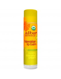 Alba Botanica Coconut Cream Lip Balm (24x.15 Oz)