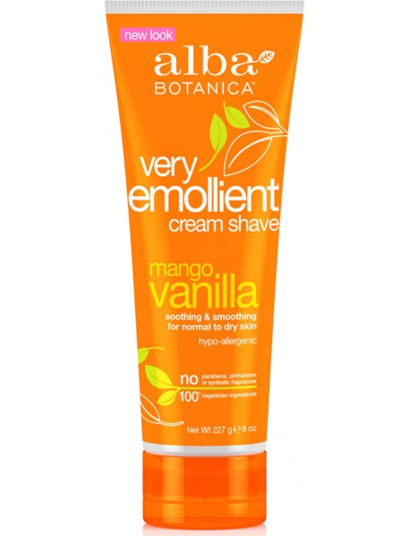 Alba Botanica Mango Vanilla Shave Cream (1x8 Oz)