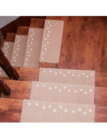 Honana WX-M3 Luminous Stair Mat Step Floor Carpet Easy Clean Door Anti Skid Mats Self-adhesion Rug