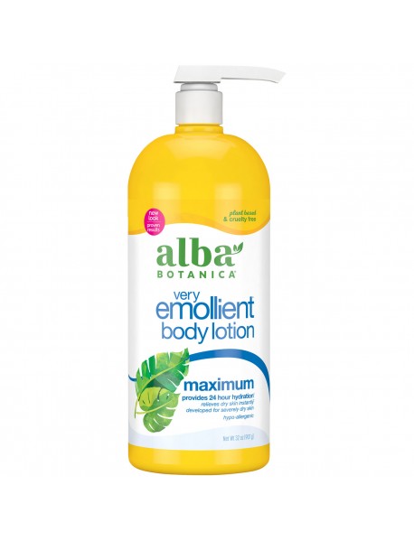 Alba Botanica Very Emollient Dry Body Lotion (1x32 Oz)