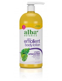 Alba Botanica Very Emollient Unscented Body Lotion (1x32 Oz)
