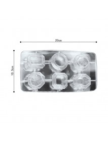 Diamonds Shaped Ice Cube Tray Ice Maker Silicone Ice Mold Chocolate Candy Jelly Mould Bar Tools