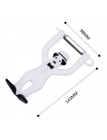 Charlie Chaplin Peeler Vegetable Peeler Expression Face Chaplin Design Kitchen Utensils Gadgets