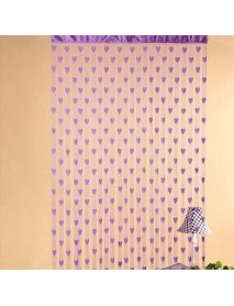 1mx2m Love Heart String Curtains Tassel Drape For Wall Vestibule Door Window Home Decor