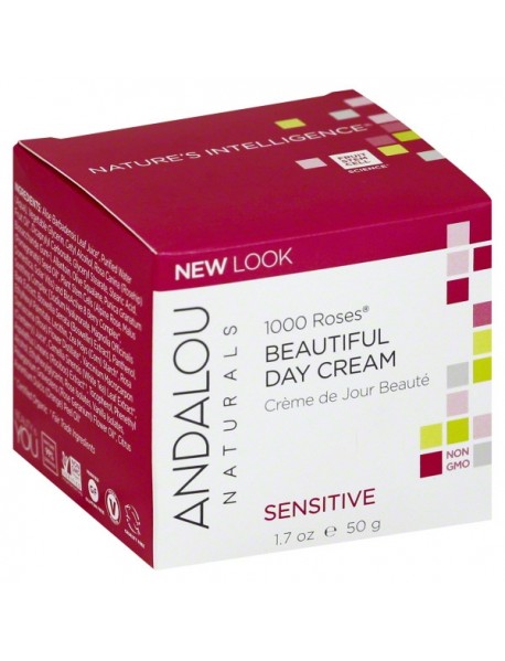 Andalou Naturals 1000 Roses Day Cream Sensitive (1x1.7 OZ)