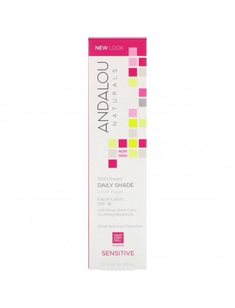 Andalou Naturals 1000 Roses Facial Lotion SPF 18 (1x2.7 OZ)