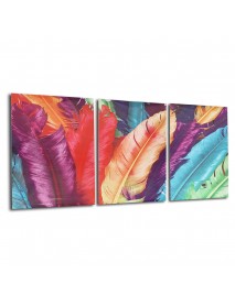 3 Cascade Huge Modern Abstract Canvas Painting Decorative Wall Picture Home Decoration Unframed