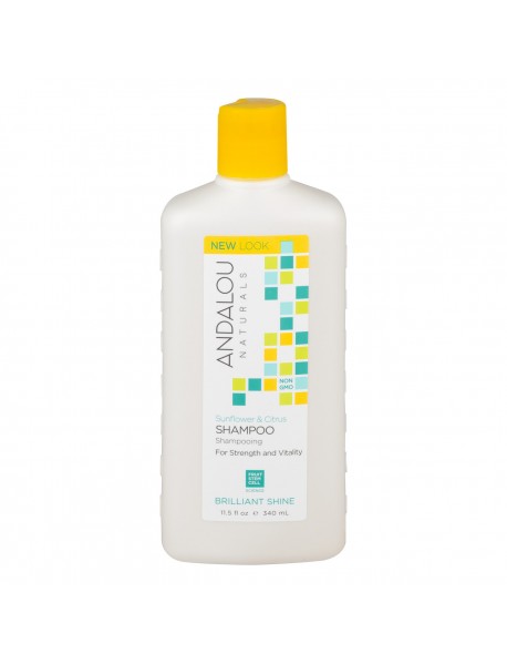 Andalou Naturals Healthy Shine Sunflower & Citrus Shampoo (1x11.5 Oz)