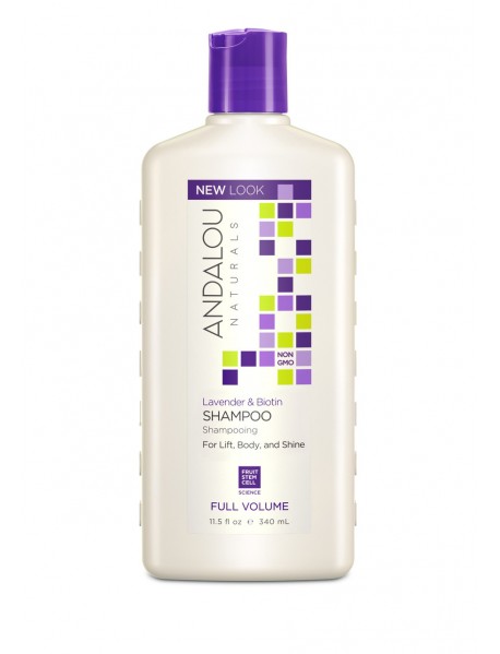 Andalou Naturals Full Volume Lavender & Biotin Shampoo (1x11.5 Oz)