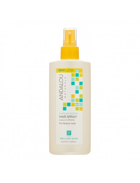 Andalou Naturals Perfect Hold Sunflower & Citrus Hair Spray (1x8.2 Oz)