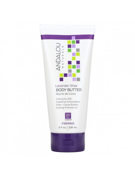 Andalou Naturals Lavender Shea Body Butter (1x8 Oz)