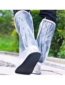Men Women Rain Shoes Cover Waterproof High Boots Flats Slip Resistant Overshoes Rain Gear