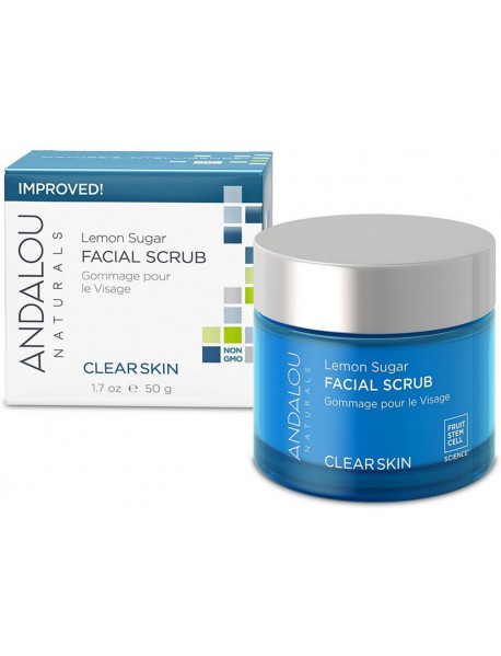 Andalou Naturals Lemon Sugar Facial Scrub (1x1.7 Oz)