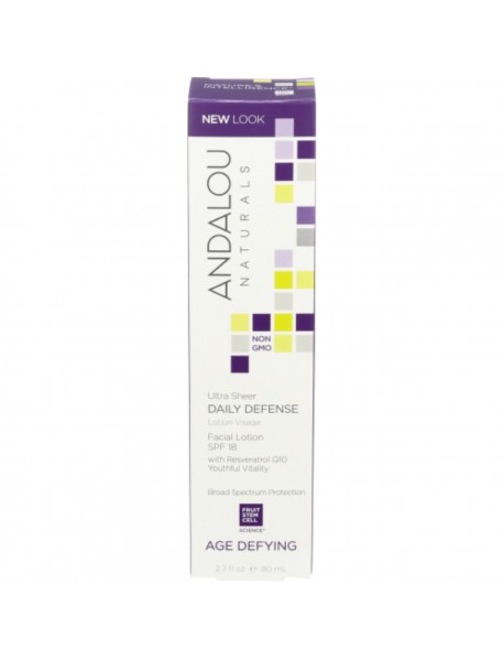 Andalou Naturals Daily Defense Facial Lotion w/ SPF 18 (1x2.7 Oz)