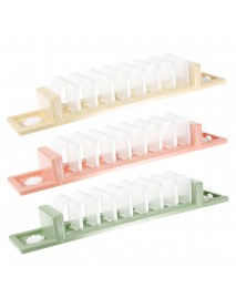 ABS PE Bathroom Kitchen Multifunction Storage Rack Sundries Holder Stand Shelves Sunction